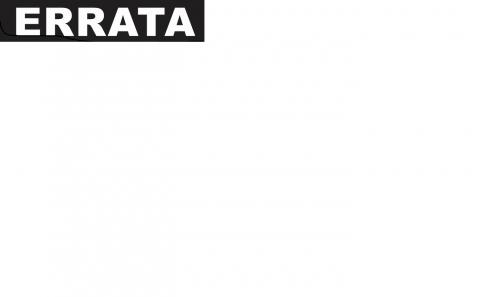 ERRATA 01