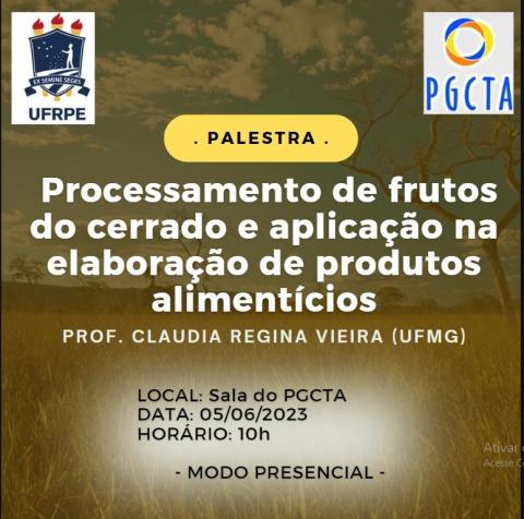 Palestra Processamento de Frutos