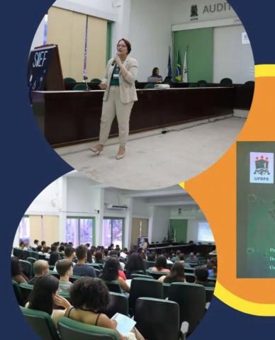 prof Tatiana em evento